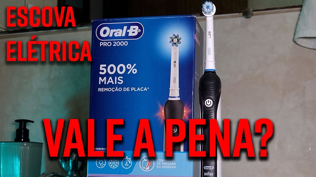 Escova De Dentes Elétrica ORAL-B PRO SERIES 3 / PRO 2000 Vale A Pena ...