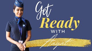 CabinCrew Makeup | Airhostess | Manike Mage Hithe | Aayat official | Step by step makeup | Tutorial