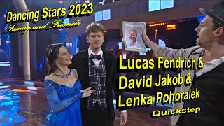 Dancing Stars 2023 Lucas Fendrich & David Jakob & Lenka Pohoralek Quickstep