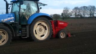 Planting potatoes @ Perry Court Farm