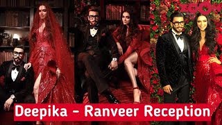 Ranveer Singh & Deepika Padukone Wedding Reception in Mumbai - First look of Couple & Guests