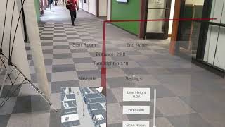 Augmented Reality Application for Indoor Navigation using HoloLens (Nearest Exit)