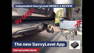 GoRV shows you the features of the Savvy CV4 app