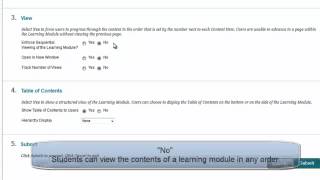 E15 - Creating a Learning Module