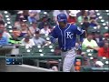 kc@det infante lifts a solo homer to left field