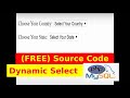 Dynamic Change Data in DropDown - PHP/MYSQL-AJAX