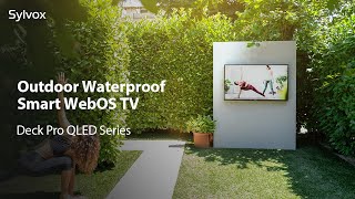 Sylvox QLED Outdoor Google TV - Deck Pro QLED - Full 4K