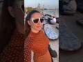 laxmi rai enjoying her vacation at beach shore latest video