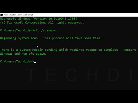 There is a System Repair Pending Which Requires Reboot SFC SCAN - SOLVED