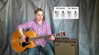 The FIRST 2 EASY Chords YOU Need to Learn on Guitar!