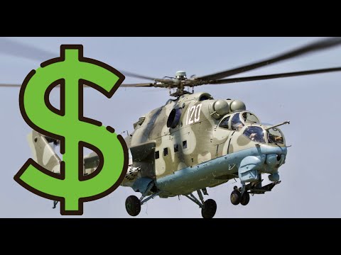 How much does a Hind helicopter cost?