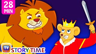 Lion & The Mouse | Plus Many More Bedtime Stories For Kids in English | ChuChu TV Storytime