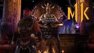 Mortal Kombat 11 - The Shrine Rewards Gear For 75K and Skins For 100k