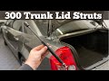 How To Replace Trunk Lid Struts On 2005 - 2010 Chrysler 300 - Install Replacement Lift Support