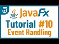 Event Handling | JavaFX GUI Tutorial for Beginners
