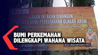 Bumi Perkemahan Dilengkapi Wahana Wisata Dengan Pemandangan Gunung Semeru