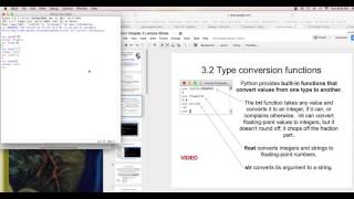 Type Conversion Functions