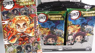 シークレットは？鬼滅の刃 ディフォルメシールウエハース其ノ三『1BOX 開封』Demon Slayer Kimetsu no Yaiba Sticker 食玩 Japanese candy toys