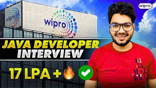 Wipro Java Developer Interview Experience \u0026 Questions