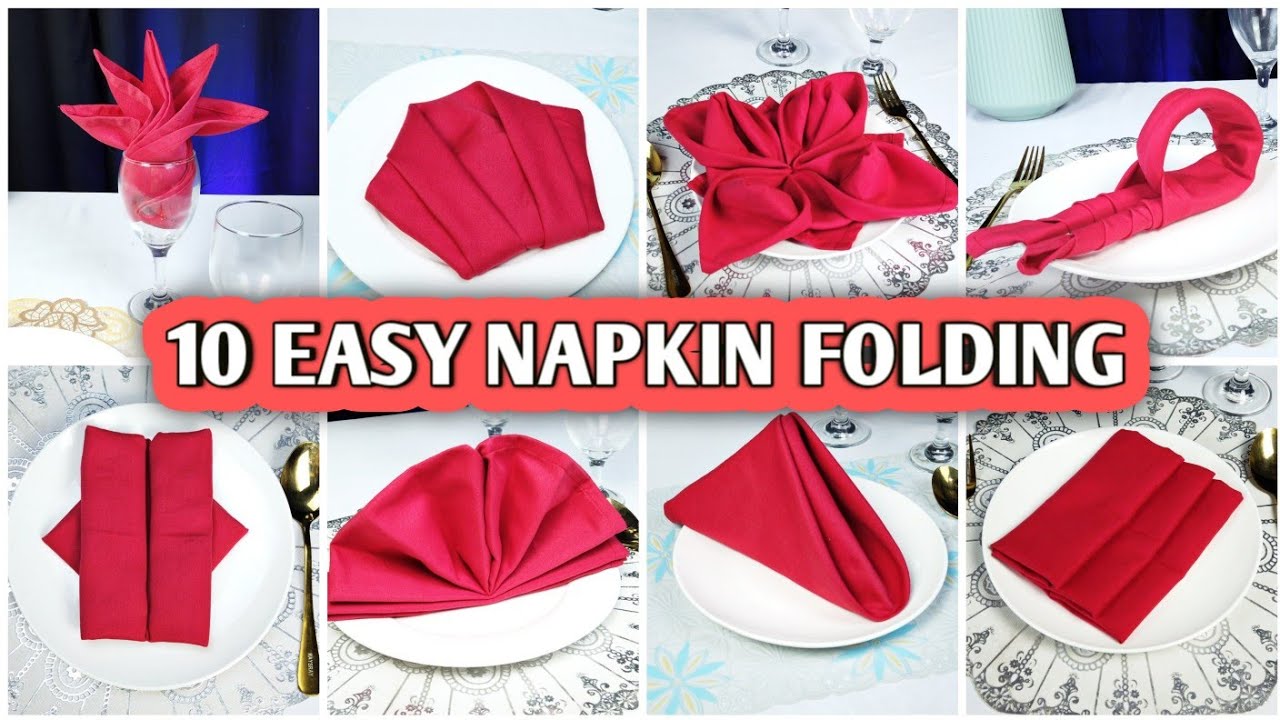Napkin Folding Youtube