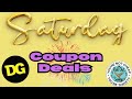 Saturday Coupon Deals for Dollar General