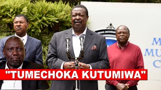 Shocked Ruto as Mudavadi and all Luhya leaders exit UDA to form presidency in 2027!
