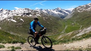 Bikepacking on the Swiss/Italian border. The Salt and Wine Road