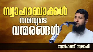 സ്വഹാബാക്കൾ നന്മയുടെ വൻമരങ്ങൾ | ത്വൽഹത് സ്വലാഹി | Thwalhath Swalahi