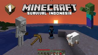 MEMULAI PETUALANGAN BARU!!! MINECRAFT SURVIVAL INDONESIA EPISODE 1