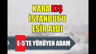 İstanbul Kara Kışa Teslim Oldu | İstanbul Kar Manzaraları