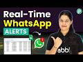 Send Real-Time WhatsApp Messages from New Google Sheets Entries