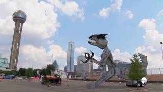 Autoweek takes a ride in Robosaurus at Texas Motor Speedway