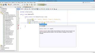 Java Program To Perform Bubble Sort on Strings