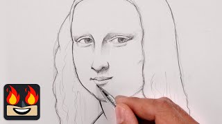 How To Draw the Mona Lisa | Sketch Tutorial