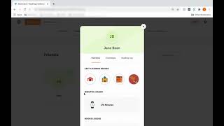 Beanstack Basics for Libraries How to add friends and view leaderboards