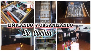 LIMPIANDO Y ORGANIZANDO LA COCINA | IDEAS ECONÓMICAS PARA ORGANIZAR TU CACINA|Colab Con Andrea Salas