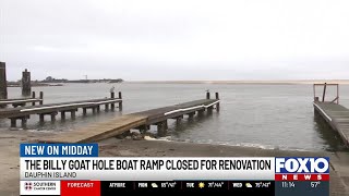 Billy Goat Hole boat ramp closed for renovation