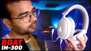 boAt IM 300 Gaming Headset Review, Mic Test \u0026 PUBG Test | Hindi | TAG3 @abhishekKreview