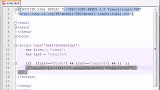 Beginner JavaScript Tutorial 17 Complex Conditions