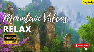 MOUNTAIN  Relaxation Piano Music  - Peaceful Relaxing Music - MOUNTAIN Video UltraHD