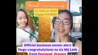 Huge congratulations to sis Linh, Oregon USA