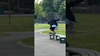 Malik Walker on repeat ♾️ #street #skateboarding #vancouver