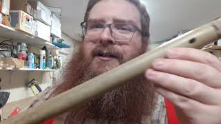 Make a Transverse Bamboo Flute Sound Hole in 5 Minutes