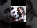 #panda #jesus OMG ✅️ ↔️ 👉 ❤️ 🐼 #viral #shorts