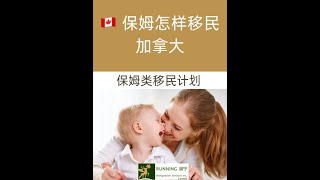 加拿大保姆类移民计划