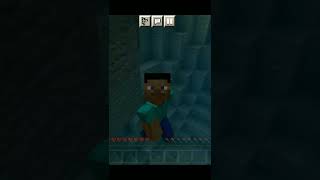 minecraft but you can only breathe underwater🔥 #shorts  #youtubeshorts