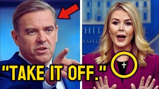 Liberal TV Host Mocks Karoline Leavitt NECKLACE - Her Response is SHOCKING!