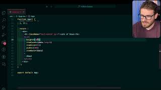 You'll need this library when displaying lots of rows in react