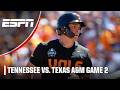 College World Series Final Game 2: Tennessee Volunteers vs. Texas A&M Aggies | Full Game Highlights