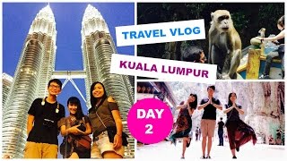 Kuala Lumpur + Melaka TRAVEL VLOG DAY 2 - Batu caves/Petronas towers// 吉隆坡黑風洞/國家回教堂/雙峰塔